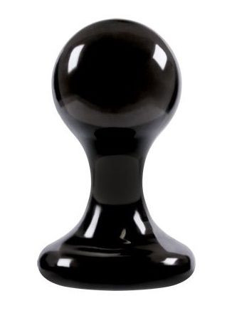 Большая чёрная анальная пробка Luna Balls на присоске - 9,5 см. Большая чёрная анальная пробка Luna Balls на присоске - 9,5 см.