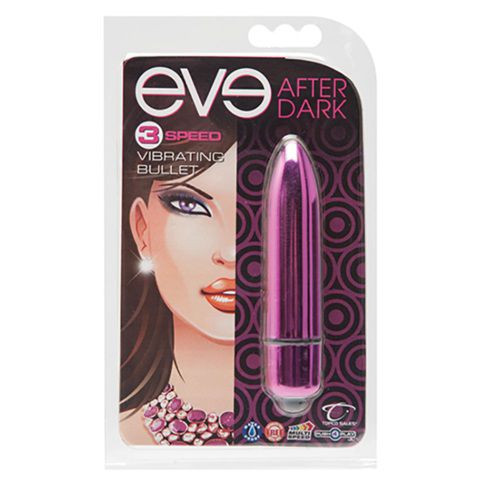 Стильный ярко-розовый мини-вибратор Eve After Dark Vibrating Bullet, Topco Sales Стильный ярко-розовый мини-вибратор Eve After Dark Vibrating Bullet, Topco Sales