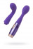 Фиолетовый вибратор Le Stelle PERKS SERIES EX-1 с 2 сменными насадками, Le Stelle
