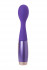 Фиолетовый вибратор Le Stelle PERKS SERIES EX-1 с 2 сменными насадками, Le Stelle