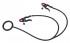 Эрекционное кольцо с зажимами на соски Cock Ring & Clamps, Orion