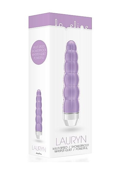 Фиолетовый фигурный вибратор Lauryn - 15 см., Shots Media BV Фиолетовый фигурный вибратор Lauryn - 15 см., Shots Media BV