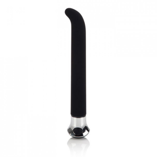 Чёрный вибромассажер Risqu? 10-Function "G" - 14 см., California Exotic Novelties