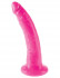 Розовый фаллоимитатор 7" Slim Dillio - 19,7 см., Pipedream
