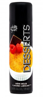Лубрикант Wet Desserts Creme Brulee с ароматом крем-брюле - 89 мл., Wet International Inc.