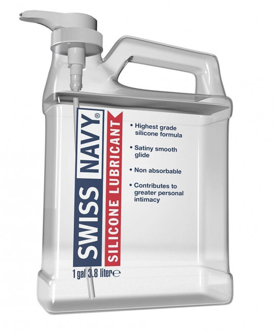 Канистра лубриканта на силиконовой основе Swiss Navy Silicone Based Lube - 3,8 л., Swiss navy Канистра лубриканта на силиконовой основе Swiss Navy Silicone Based Lube - 3,8 л., Swiss navy
