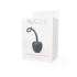 Чёрный анальный стимулятор SILICONE MY SECRET CHERRY - 11 см., Toyz4lovers