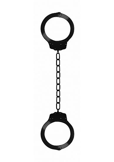 Металлические черные оковы Pleasure Legcuffs, Shots Media BV Металлические черные оковы Pleasure Legcuffs, Shots Media BV