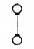 Металлические черные оковы Pleasure Legcuffs, Shots Media BV Металлические черные оковы Pleasure Legcuffs, Shots Media BV