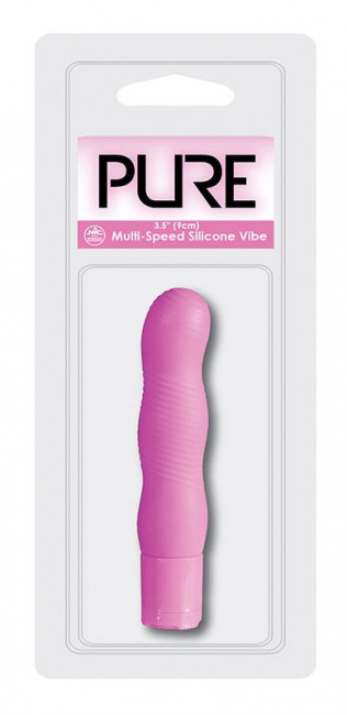 Фиолетовый мини-вибратор PURE 3.5INCH VIBRATOR PURPLE - 9 см., NMC Фиолетовый мини-вибратор PURE 3.5INCH VIBRATOR PURPLE - 9 см., NMC
