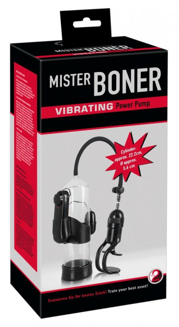 Помпа для пениса с вибропулей Mister Boner, Orion