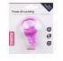 Розовое виброколечко для пениса Power Rabbit Clit Cockring, Lovetoy