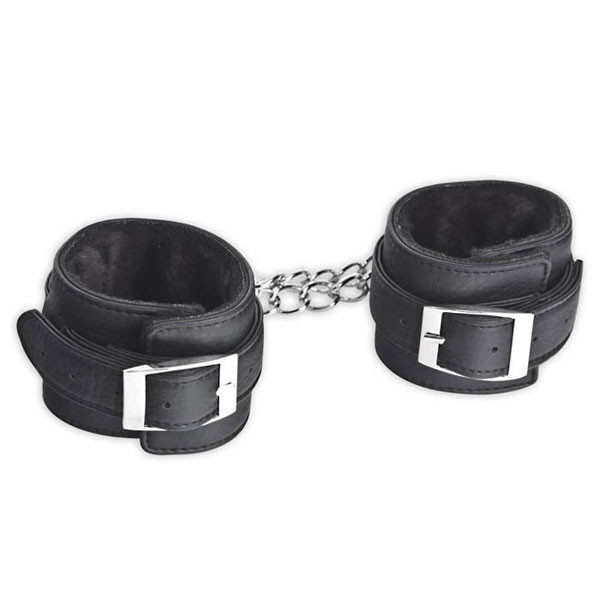 Оковы с цепями и подкладкой из меха, Lux Fetish