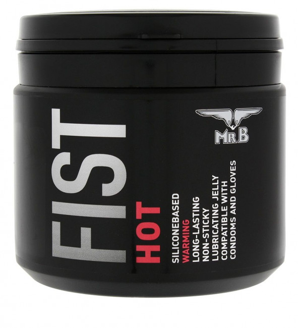 Силиконовый согревающий гель для фистинга Mister B Fist Hot Lube - 500 мл., Mister B