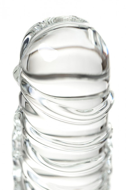 Стеклянный прозрачный фаллоимитатор Sexus Glass - 21 см., Sexus
