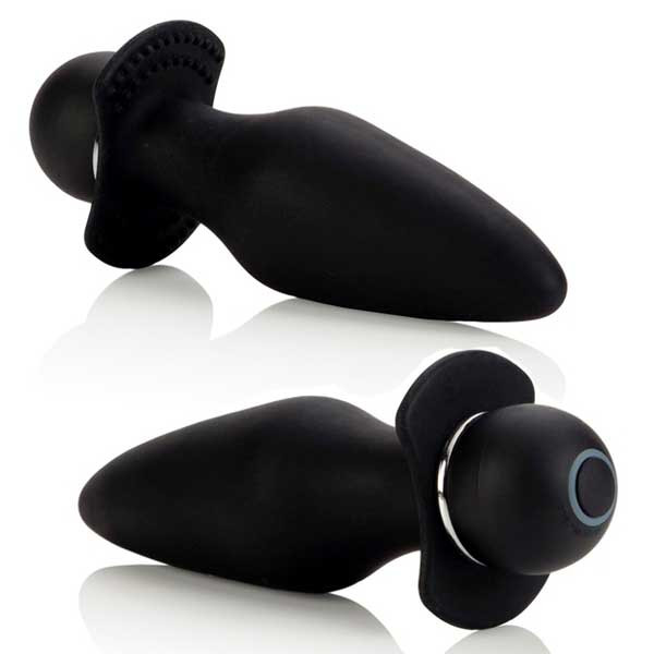 Анальная пробка Booty Call с вибрацией - 10,75 см., California Exotic Novelties