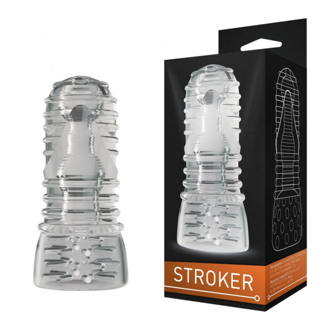 Прозрачный двусторонний мастурбатор STROKER №3, Сумерки богов Прозрачный двусторонний мастурбатор STROKER №3, Сумерки богов