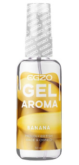 Интимный лубрикант EGZO AROMA с ароматом банана - 50 мл. Интимный лубрикант EGZO AROMA с ароматом банана - 50 мл.