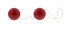 Красные вагинальные шарики ORIENTAL DUOTONE BALL, NMC
