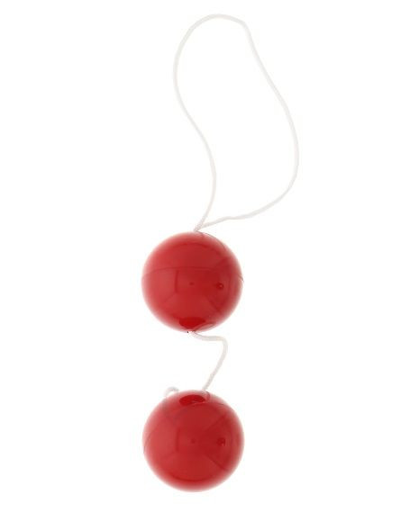 Красные вагинальные шарики ORIENTAL DUOTONE BALL, NMC