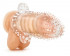 Прозрачная закрытая насадка с шипами Performance Tickler Sleeve - 14 см., Blush Novelties
