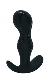 Черный анальный стимулятор Classy - 11,5 см., Lola toys