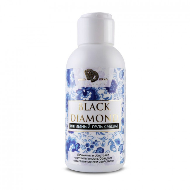 Интимный гель на водной основе BLACK DIAMOND - 100 мл., БиоМед