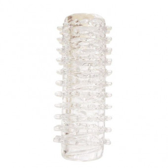 Прозрачная насадка 2-в-1 с шипами - 12 см., Bior toys