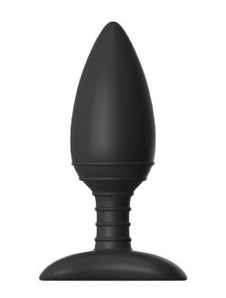 Чёрная вибровтулка NEXUS ACE MEDIUM с дистанционным управлением - 12 см., Nexus Range