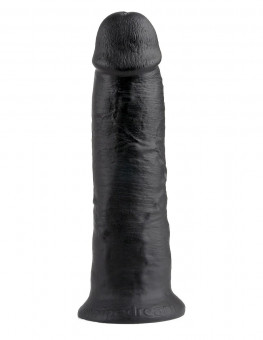 Чёрный фаллос-гигант 10" Cock - 25,4 см., Pipedream