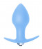 Голубая анальная вибропробка Bulb Anal Plug - 10 см., Lola toys Голубая анальная вибропробка Bulb Anal Plug - 10 см., Lola toys