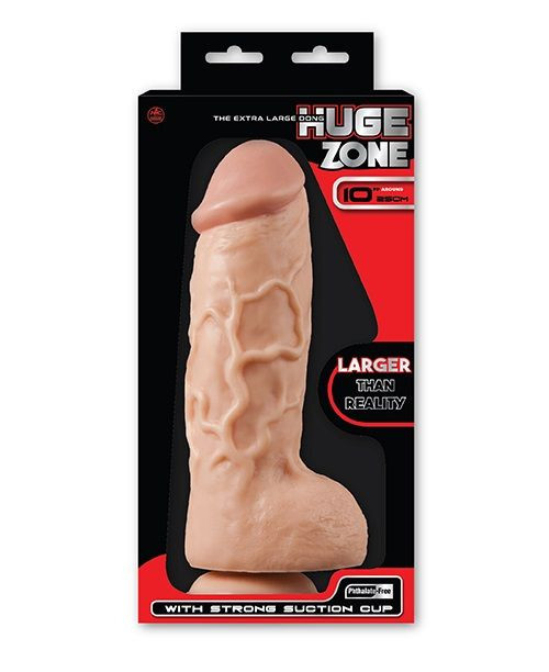 Телесный фаллоимитатор 10INCH GIANT PVC DONG WITH SUCTION CUP - 25 см., NMC Телесный фаллоимитатор 10INCH GIANT PVC DONG WITH SUCTION CUP - 25 см., NMC