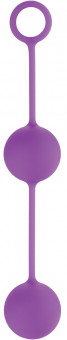 Фиолетовые вагинальные шарики Geisha Twin Balls Deluxe, Shots Media BV