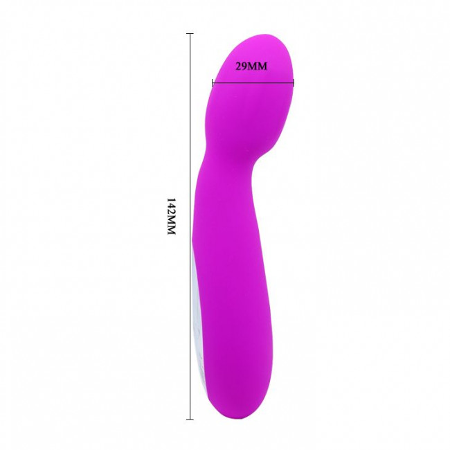 Силиконовый вибратор Arvin - 14,2 см., Baile