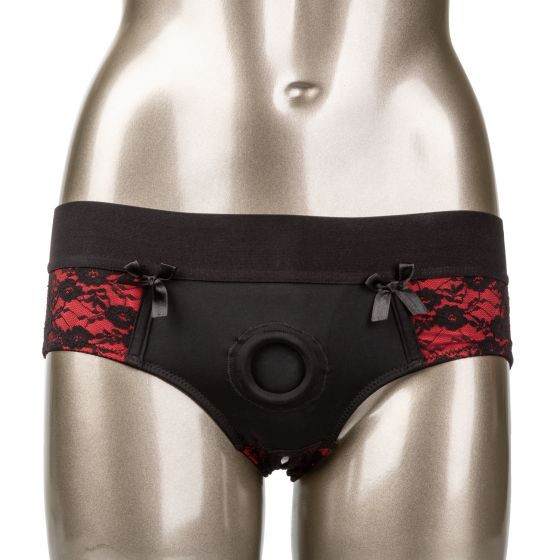 Трусики с доступом и съемной насадкой Crotchless Pegging Panty Set L/XL Трусики с доступом и съемной насадкой Crotchless Pegging Panty Set L/XL