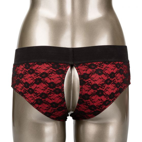 Трусики с доступом и съемной насадкой Crotchless Pegging Panty Set L/XL Трусики с доступом и съемной насадкой Crotchless Pegging Panty Set L/XL
