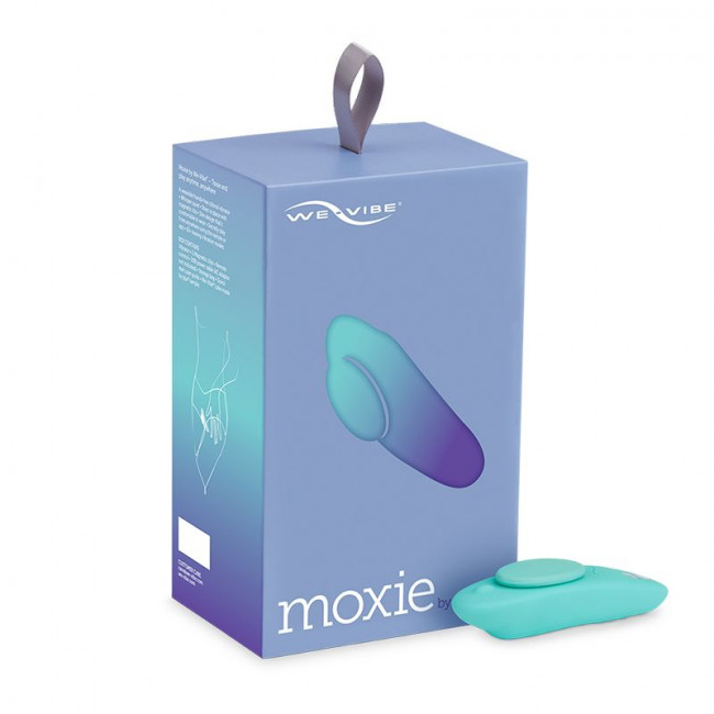 Мятный вибромассажер для стимуляции клитора Moxie, We-vibe