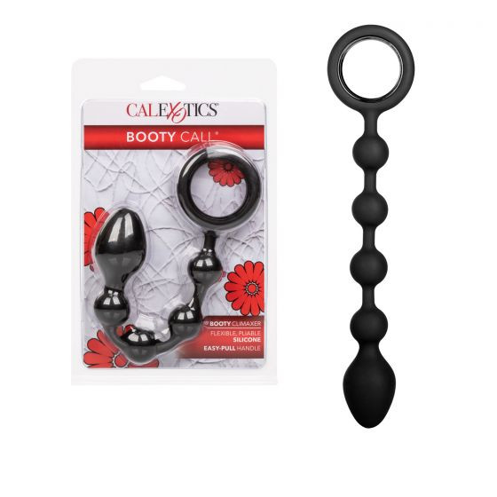 Черная анальная цепочка Booty Climaxer - 20,25 см., California Exotic Novelties Черная анальная цепочка Booty Climaxer - 20,25 см., California Exotic Novelties