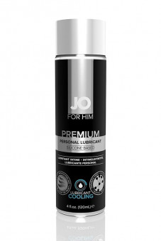 Мужской охлаждающий силиконовый лубрикант JO for Men Premium Cooling - 120 мл., System JO