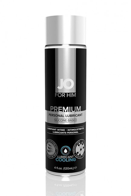 Мужской охлаждающий силиконовый лубрикант JO for Men Premium Cooling - 120 мл., System JO