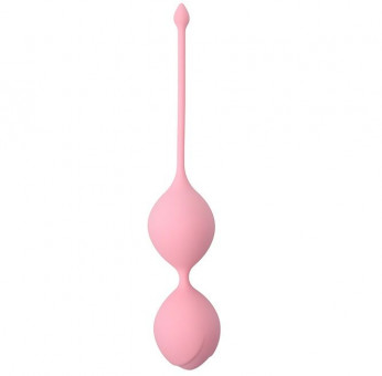 Розовые вагинальные шарики SEE YOU IN BLOOM DUO BALLS 36MM, Dream Toys