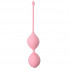 Розовые вагинальные шарики SEE YOU IN BLOOM DUO BALLS 36MM, Dream Toys
