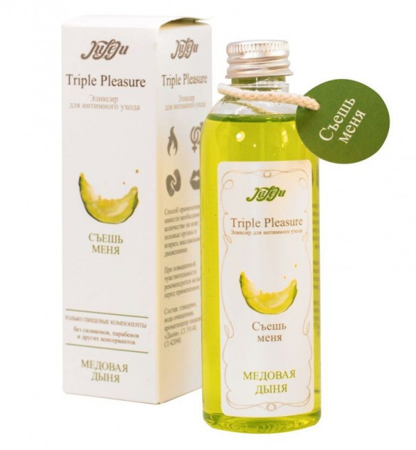 Эликсир Triple Pleasure "Медовая дыня" - 130 гр., JULEJU Эликсир Triple Pleasure "Медовая дыня" - 130 гр., JULEJU