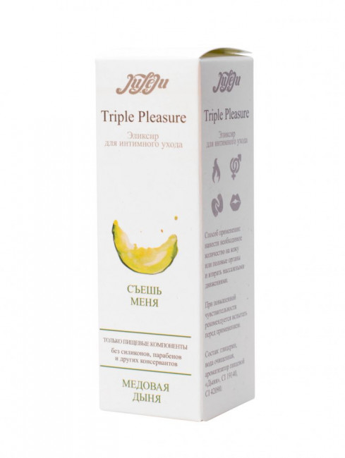 Эликсир Triple Pleasure "Медовая дыня" - 130 гр., JULEJU Эликсир Triple Pleasure "Медовая дыня" - 130 гр., JULEJU