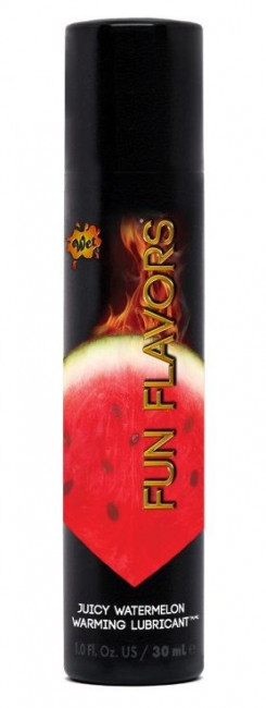 Разогревающий лубрикант Fun Flavors 4-in-1 Juicy Watermelon с ароматом арбуза - 30 мл., Wet International Inc.