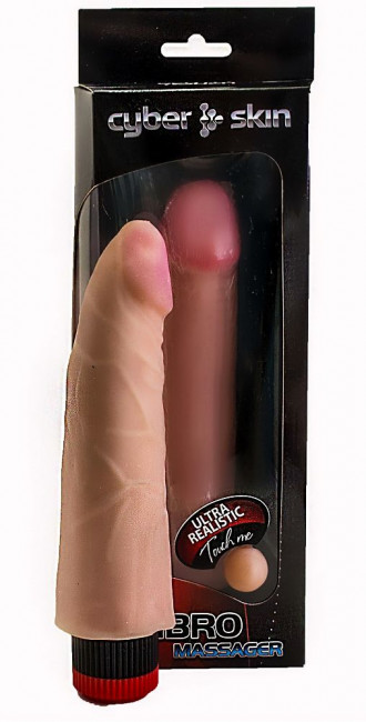 Реалистичный вибратор без мошонки из неоскин - 17,5 см., LOVETOY (А-Полимер)