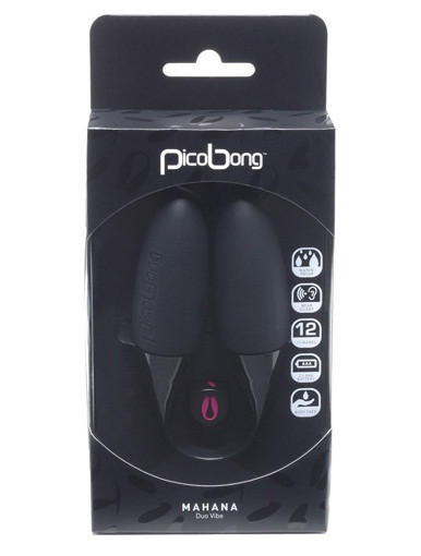 Черный двойной вибратор Duo Vibe MAHANA BLACK (PicoBong), PicoBong Черный двойной вибратор Duo Vibe MAHANA BLACK (PicoBong), PicoBong