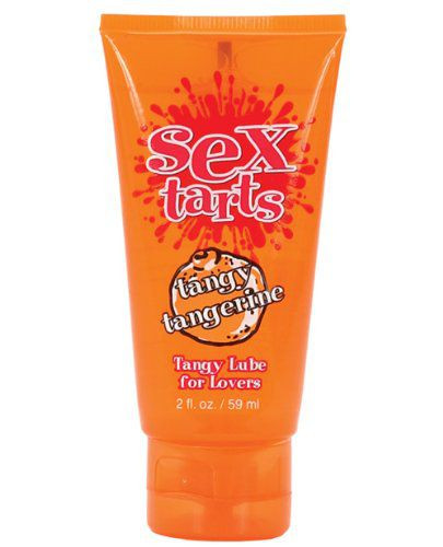 Оральный лубрикант с ароматом мандарина Sex Tarts Lube - 59 мл., Topco Sales