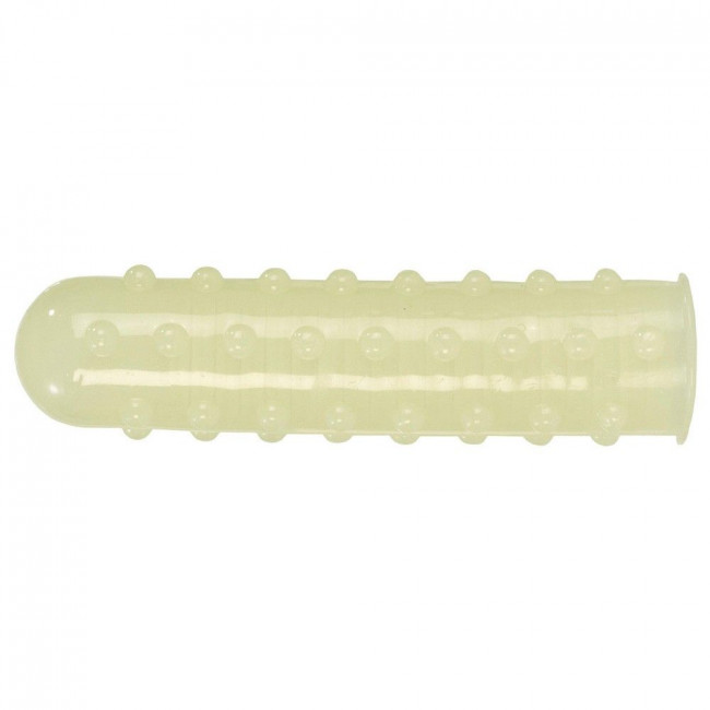Двусторонняя, светящаяся в темноте насадка Glow in the Dark Reversible Sleeve - 14 см., California Exotic Novelties