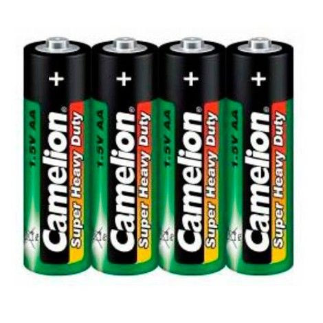 Комплект из 4 батареек типа АА CAMELION R6, Элементы питания